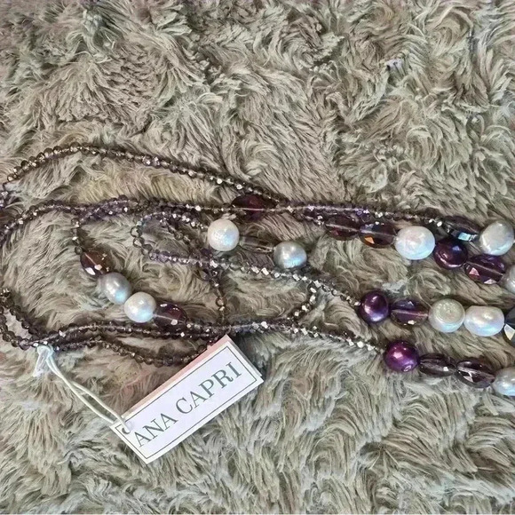 Ana capri Jewelry Two Necklaces One Bracelet See Pictures New(276) - Picture 7 of 8